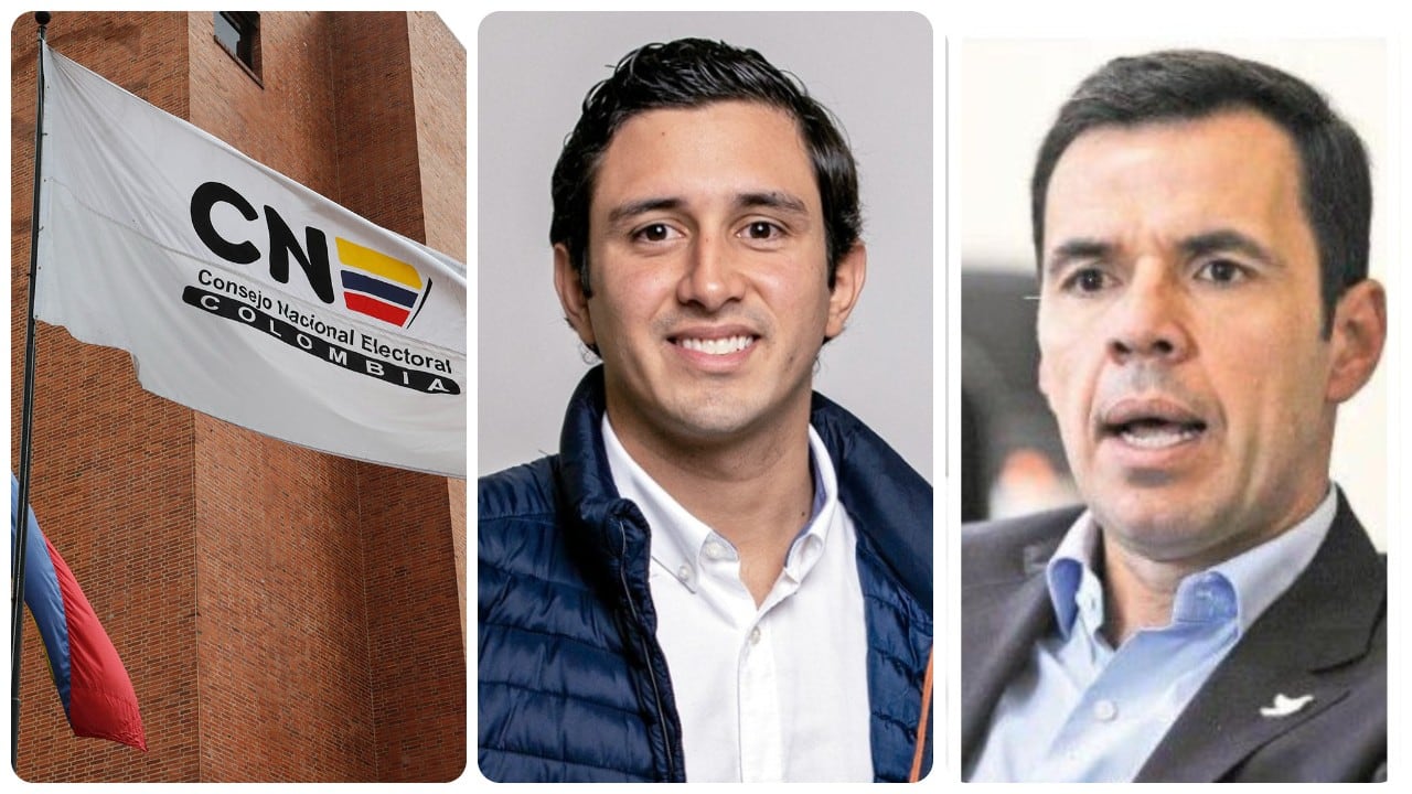 Jorge Tovar, Guillermo Rivera y el Consejo Nacional Electoral.