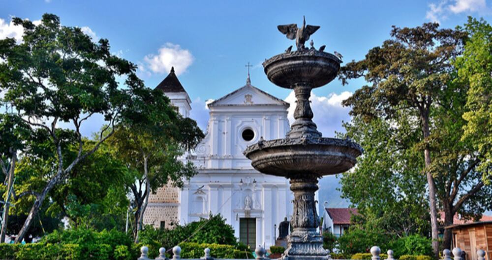 Zona urbana de Santa Fe de Antioquia.
