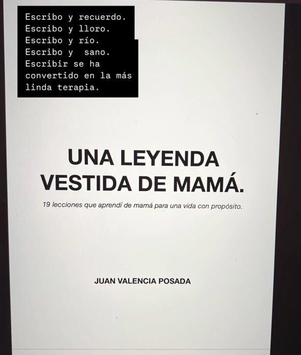 El hijo de la Gorda Fabiola está escribiendo un libro en medio del duelo.