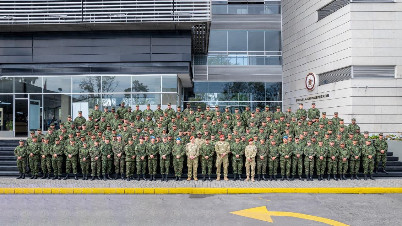 Contingente seleccionado para ir al Sinaí, Egipto.