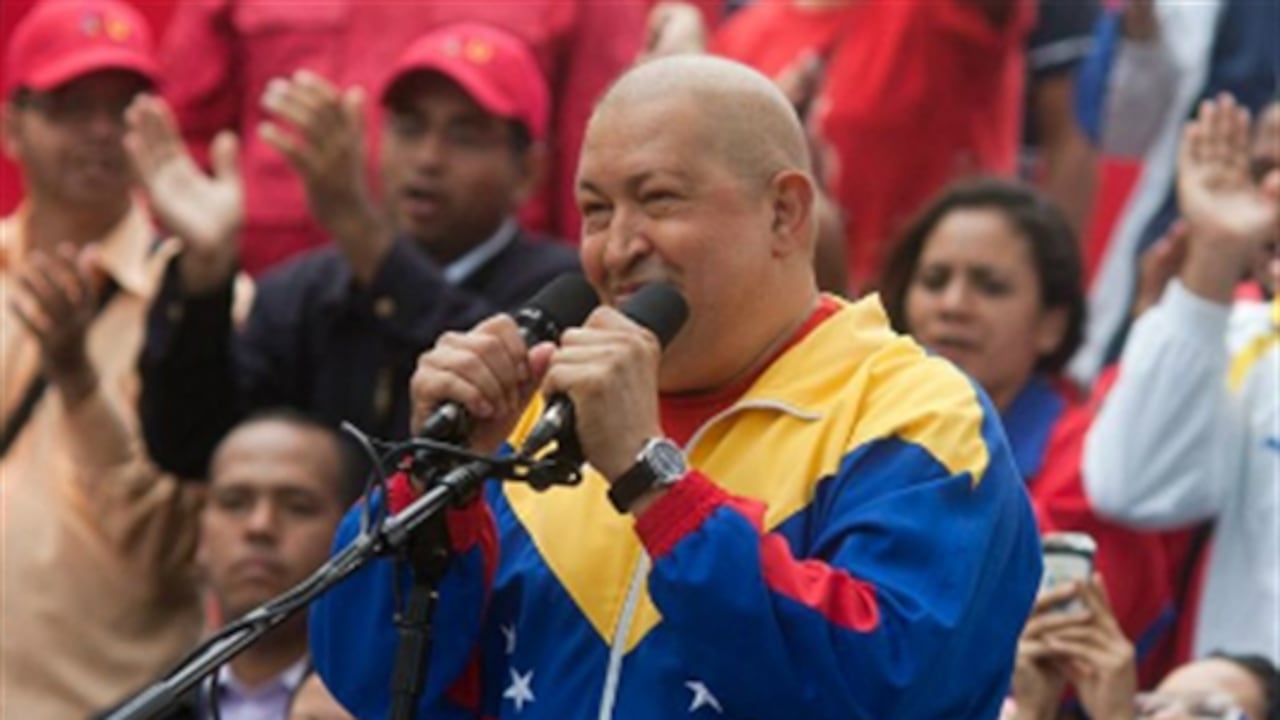 Hugo Chávez, presidente de Venezuela