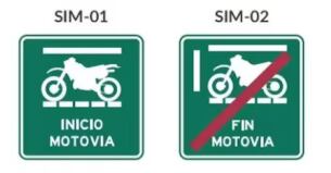 Son seis las señales de tránsito incorporadas al Manual de Señalización Vial, por el Ministerio de Transporte.