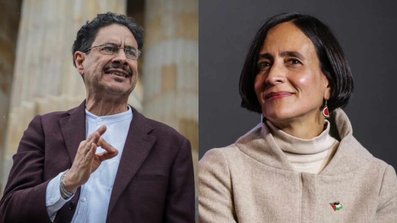 Iván Cepeda y Susana Muhamad.
