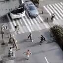 Pelea en el Palo Grande de Manizales entre hinchas del Once Caldas y Bucaramanga