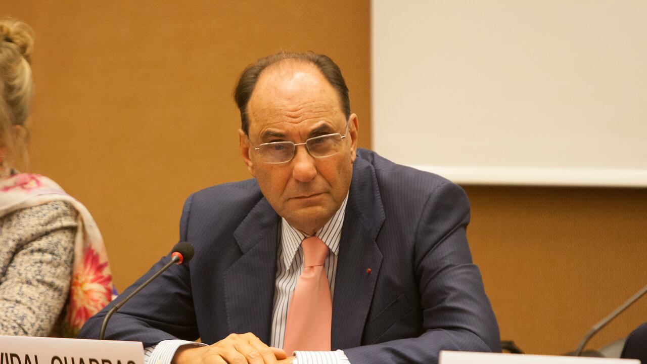 Alejo Vidal-Quadras, Presidente del Comité Internacional en Búsqueda de Justicia (ISJ). Expertos y personalidades de derechos humanos en una conferencia el 13 de septiembre de 2017