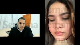 Alias La Bebecita horas antes del operativo de la Policía que la dejó muerta, junto a alias Naín, cabecilla de los Conquistadores de la Sierra.