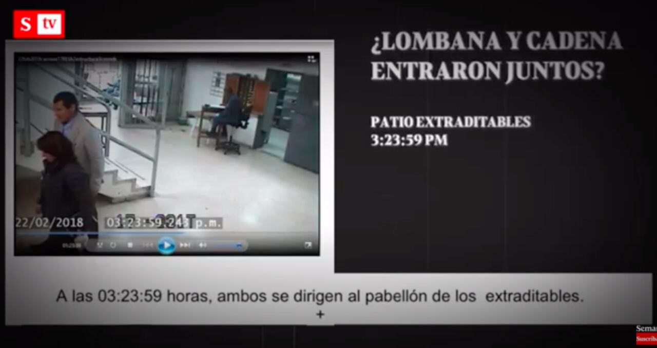 Entrada de Lombana al patio