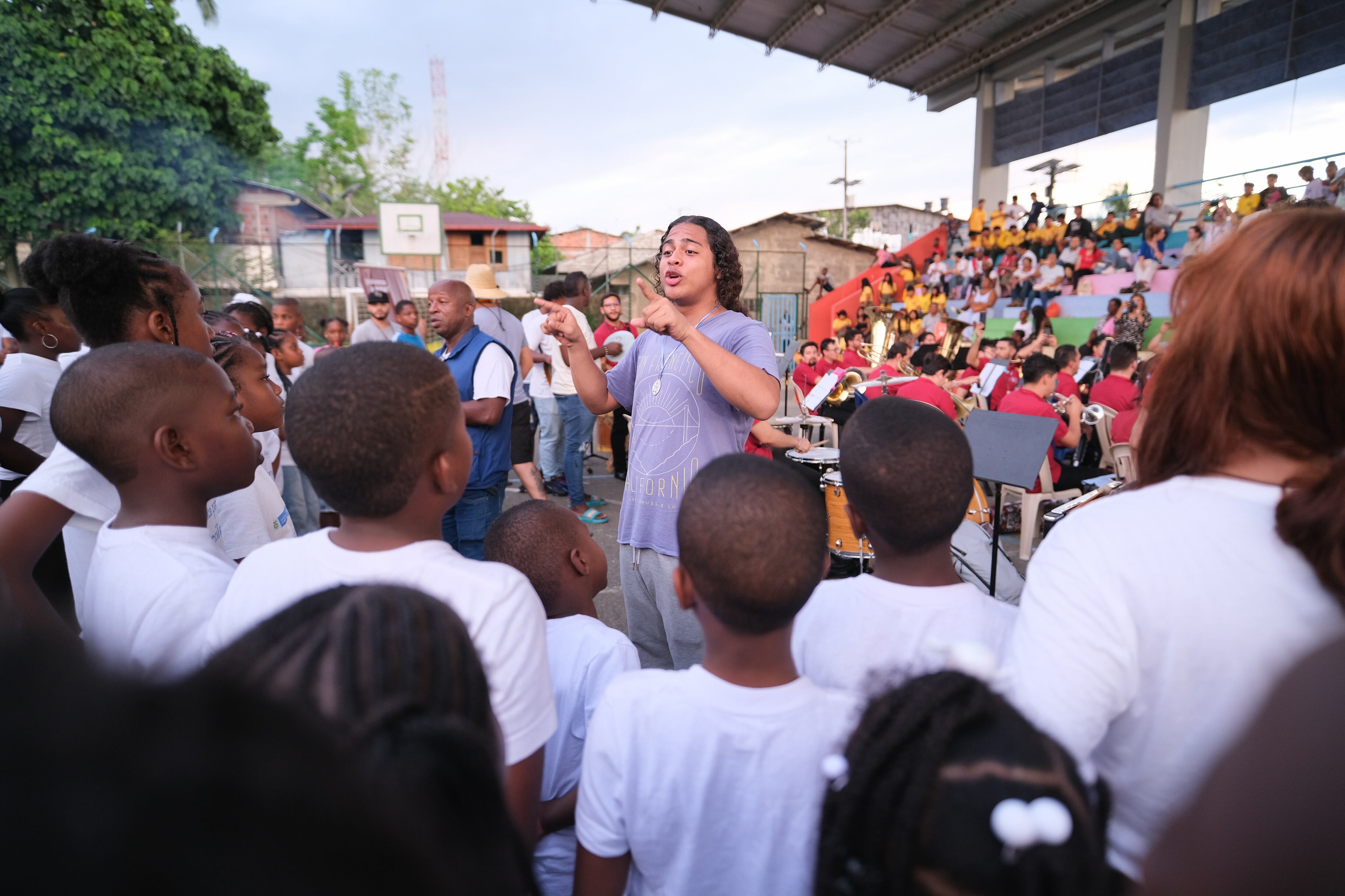 'Sonidos para la Construcción de Paz' transforma vidas y comunidades a través del poder de la música y las artes.