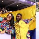 José Gregorio Lemos y Érica Castaño, atletas paralímpicos de Colombia