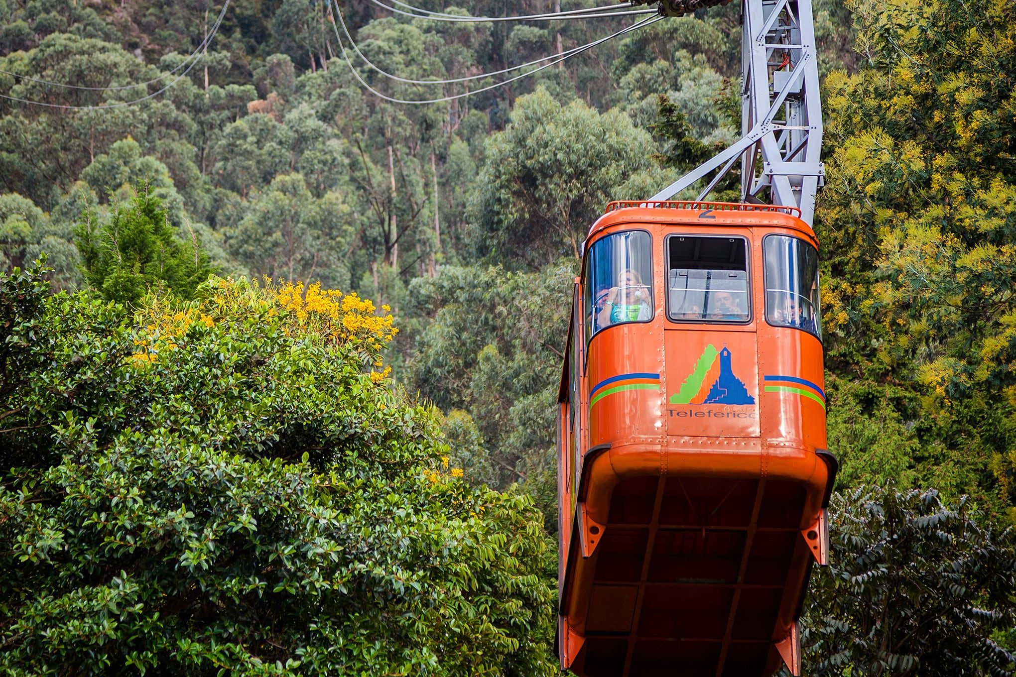 Teleferico, Cerro de Monserrate, Bogota Colombia