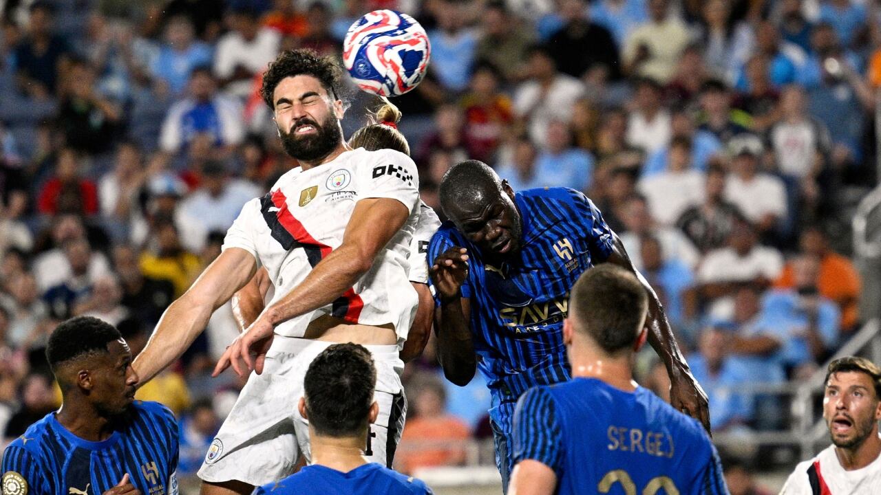 Al Hilal le dio un batacazo al Manchester City en el Mundial de Clubes.