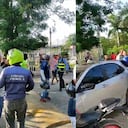 Agentes de tránsito se fueron a los golpes con ciudadanos en Cartagena