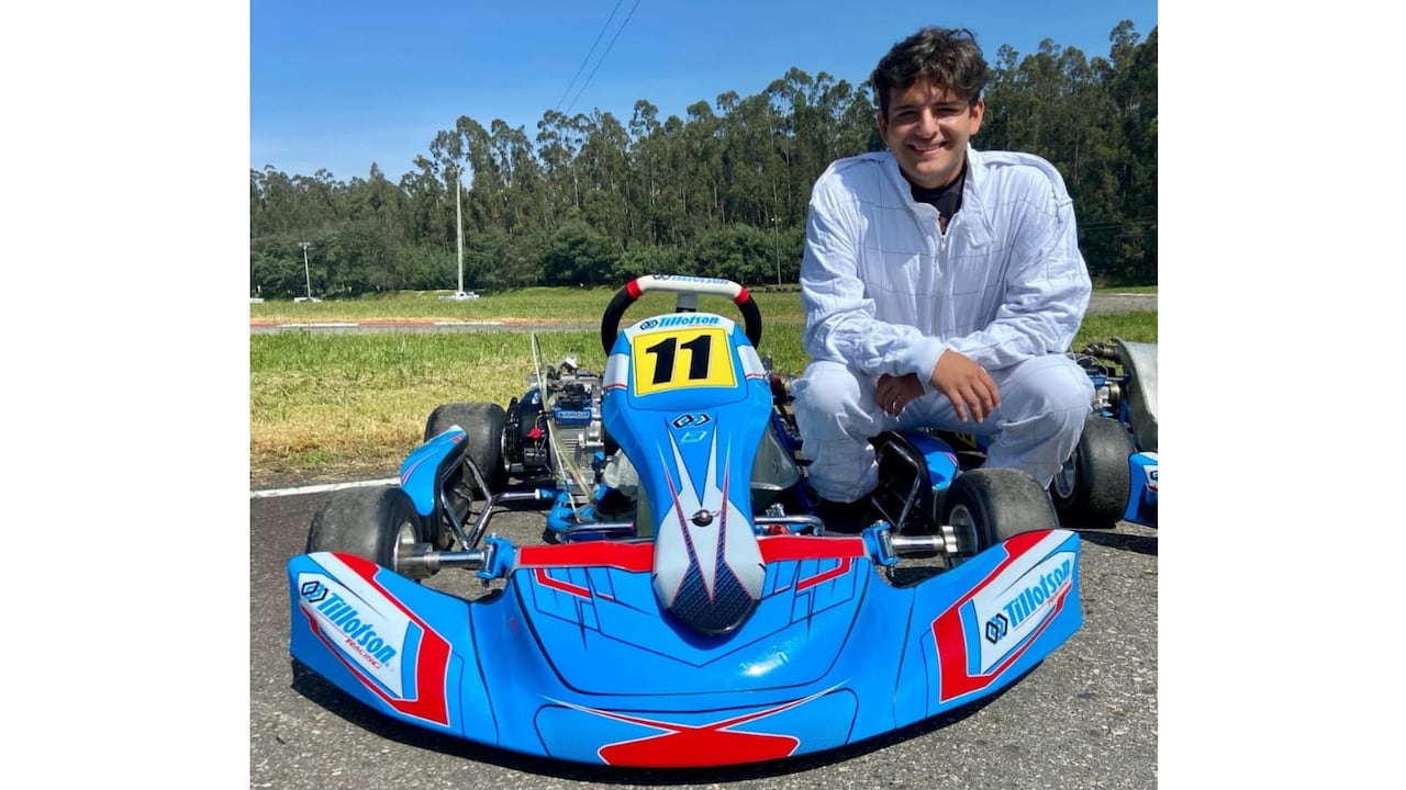 Samuel Acosta, quien representará a Colombia en la SimRacing World Cup.