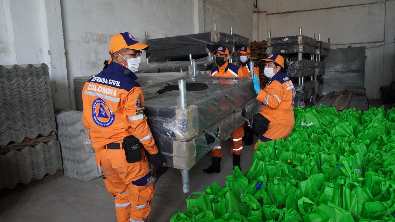 Entregas de ayudas humanitarias