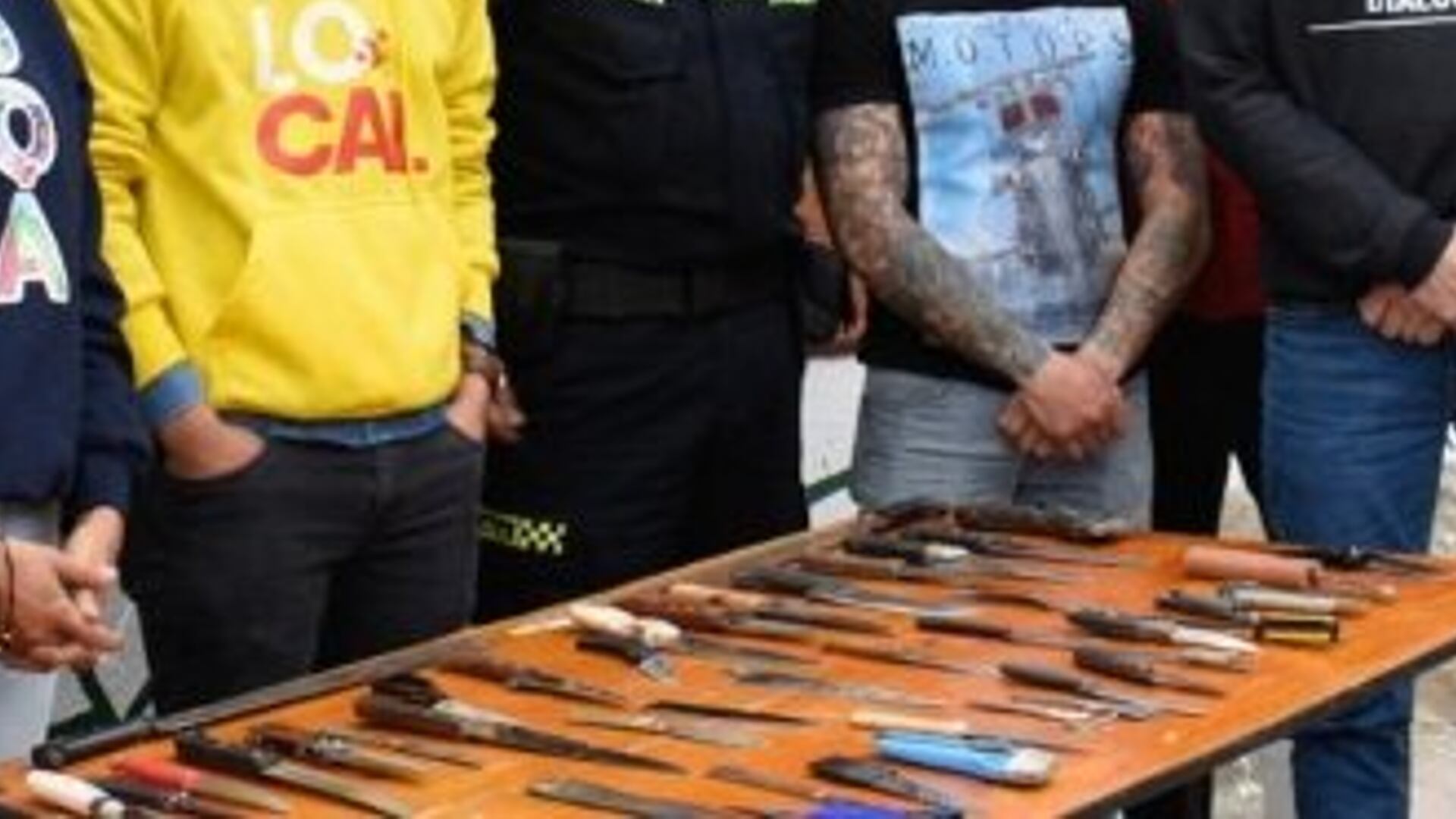 La jornada de desarme transcurrió con toda normalidad. Foto: Secretaría de Gobierno.