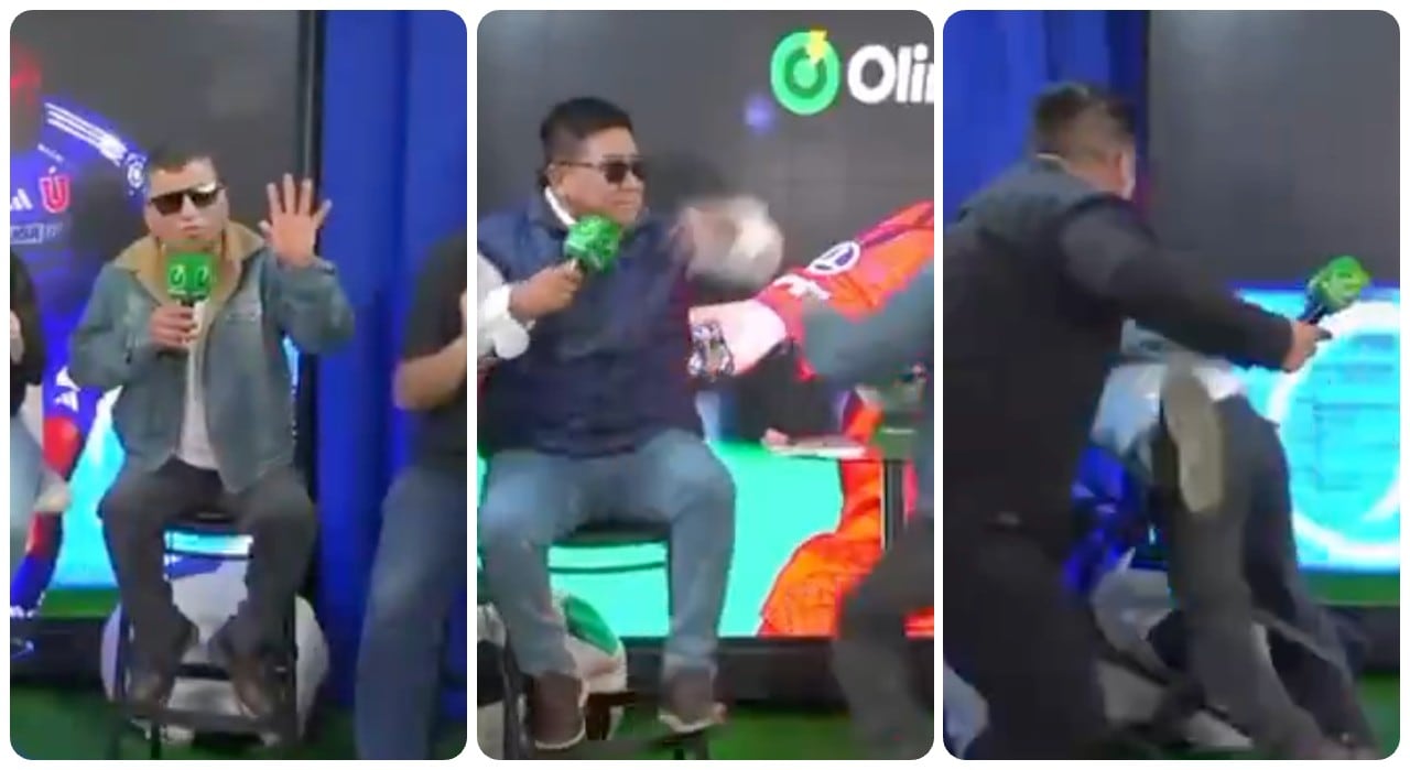Los comunicadores se enfrentaron en plena transmisión en un programa deportivo