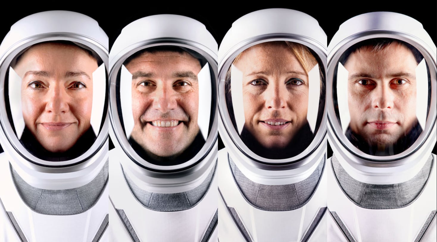 Cuatro astronautas viajarán a la EEI para asumir tareas científicas y de mantenimiento.