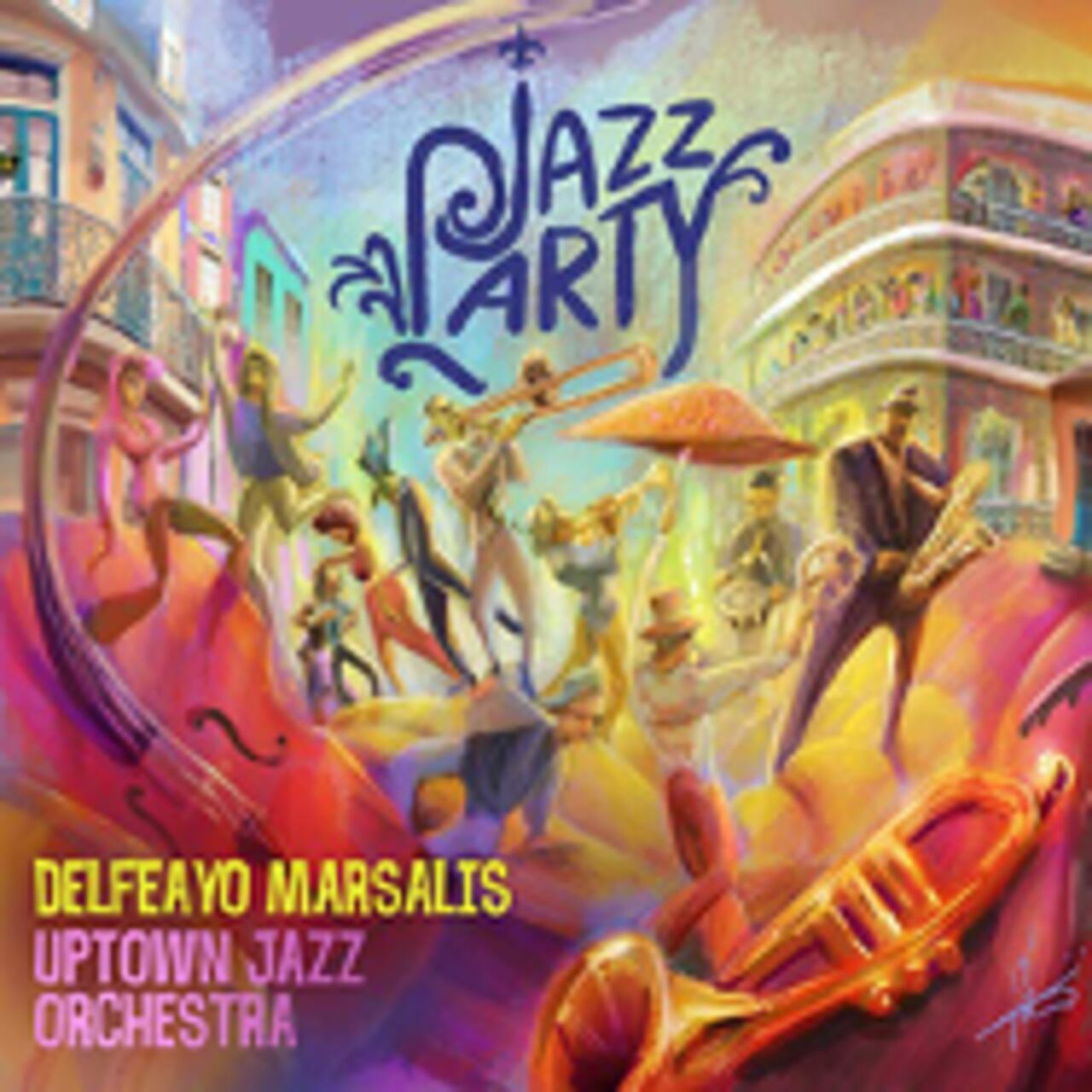 Carátula del disco de Delfeayo Marsalis and the Uptown Jazz Orchestra