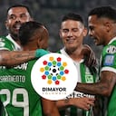 Andrés Sarmiento, Edwin Cardona, James Rodríguez y César Haydar