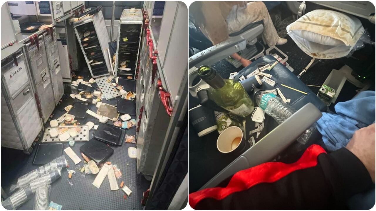 El avión tuvo que hacer un aterrizaje de emergencia tras la dura turbulencia