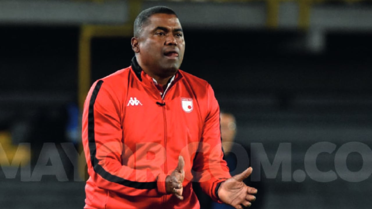 Hubert Bodhert, técnico de Independiente Santa Fe