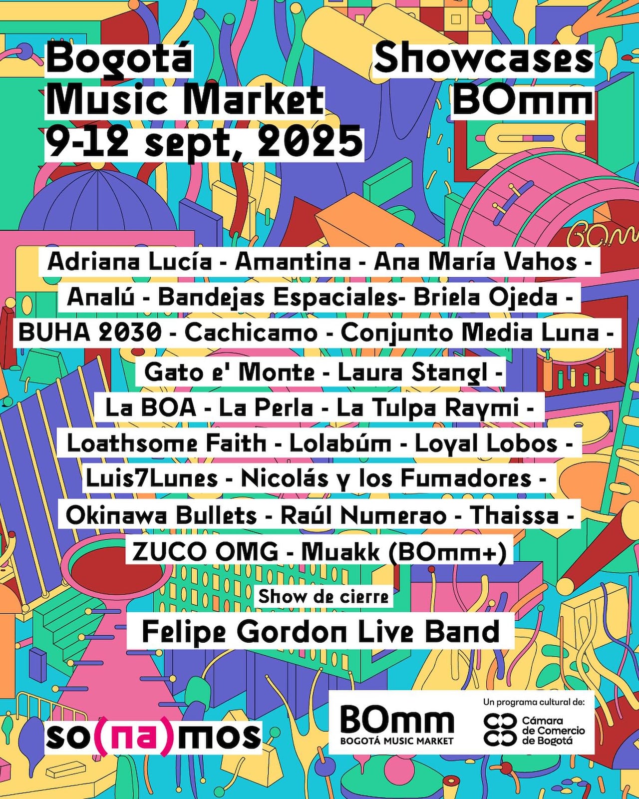 Los showcases de este año son...