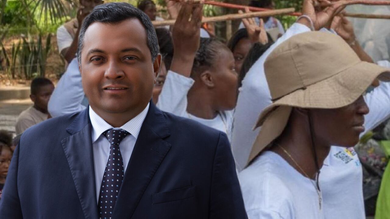 El representante Víctor Salcedo hizo la denuncia.