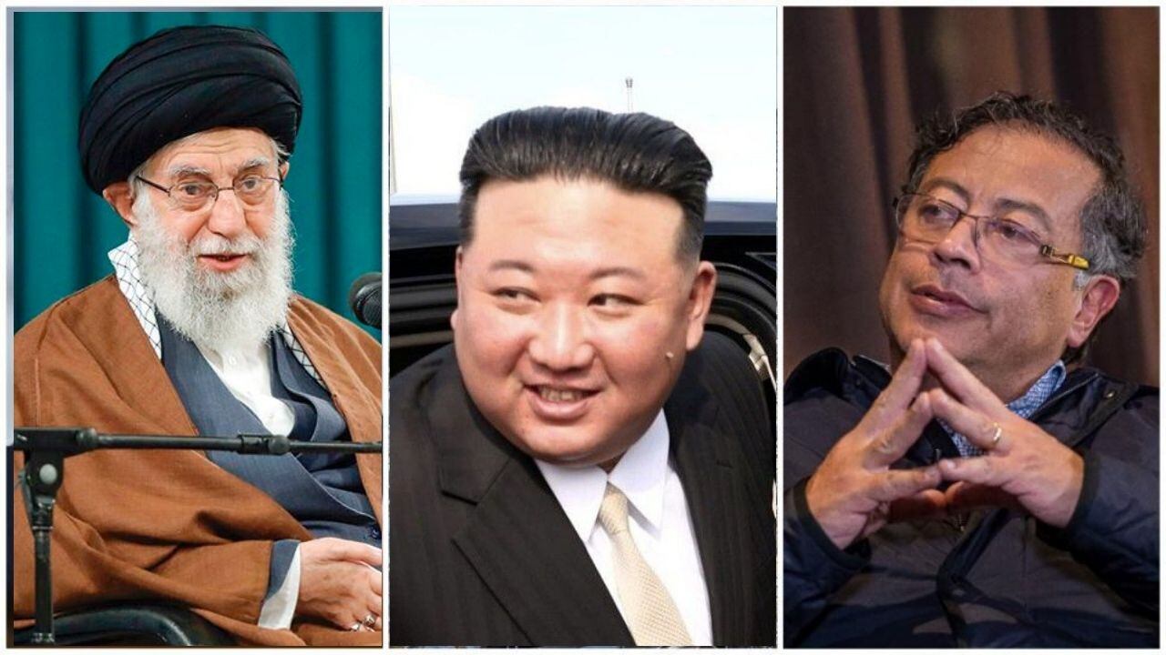 A través de su cuenta en Telegram, Hamás solo agradeció a tres presidentes: Alí Jamenei, de Irán; Kim Jong Un, dictador norcoreano, y Gustavo Petro, presidente colombiano.