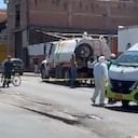 Zona del accidente en Medellín, Antioquia.