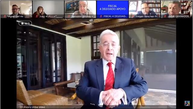 Con la intervención de Álvaro Uribe se finalizará la etapa de escucha de todos los sujetos procesales y la jueza 41 de conocimiento de Bogotá se preparará para tomar una decisión de fondo sobre este caso.