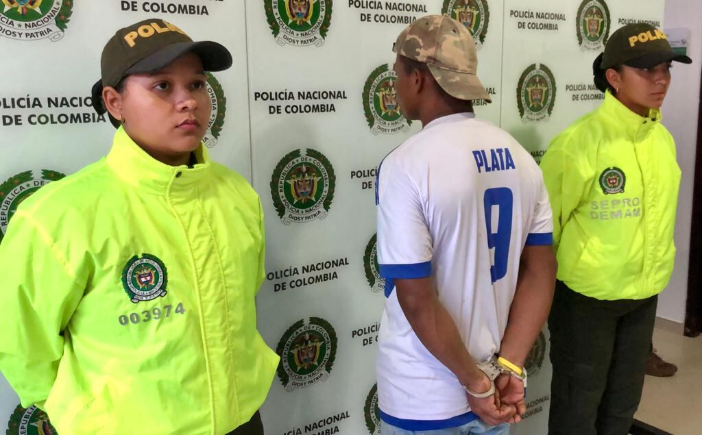 El capturado es un hombre de 50 años.