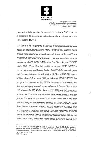 Esta es la medida de aseguramiento contra alias Gordo Lindo y que ignoró el Inpec