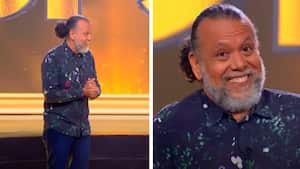 Alberto Linero también hizo parte de la celebración por los 50 años del programa de humor. Foto: Canal de YouTube Sábados Felices.