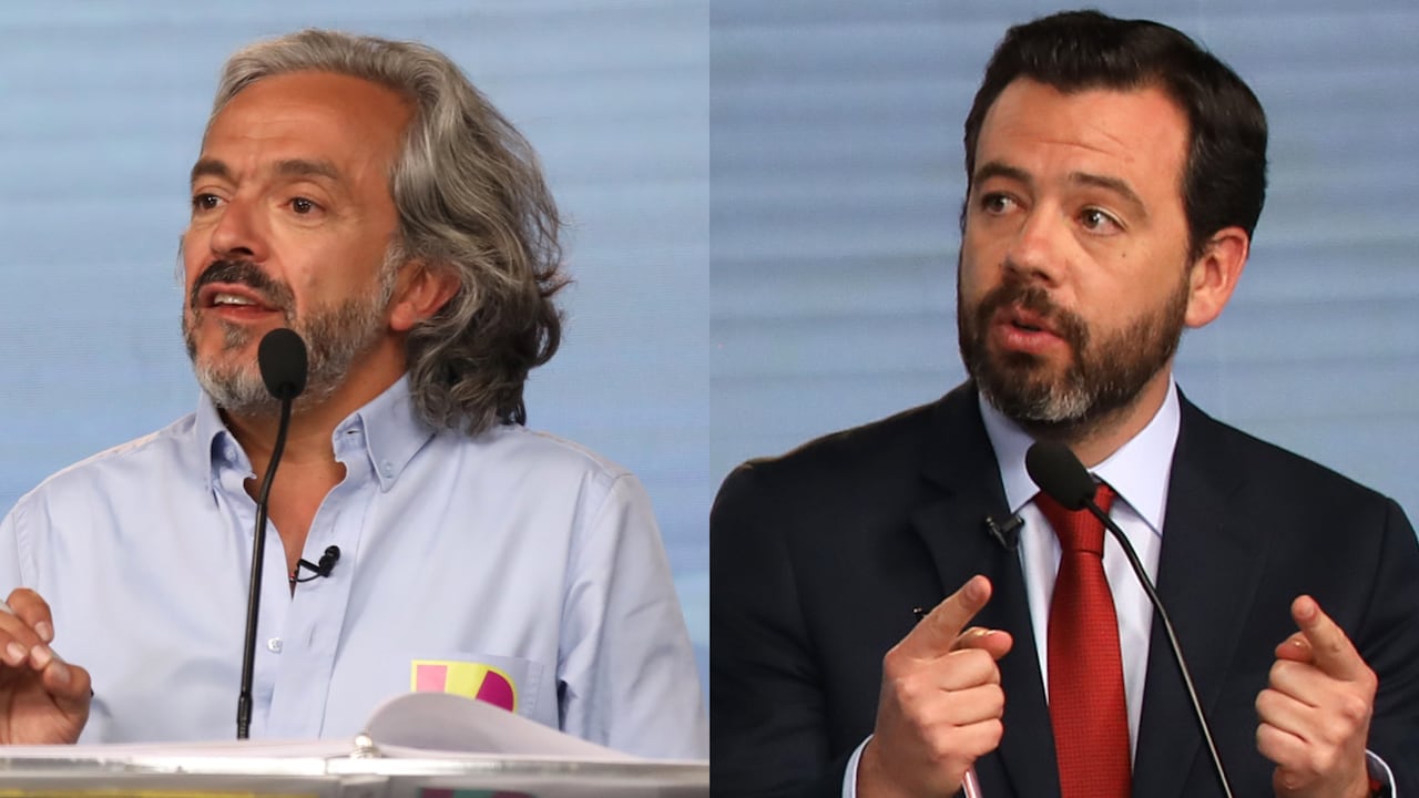 Juan Daniel Oviedo y Carlos Fernando Galán.