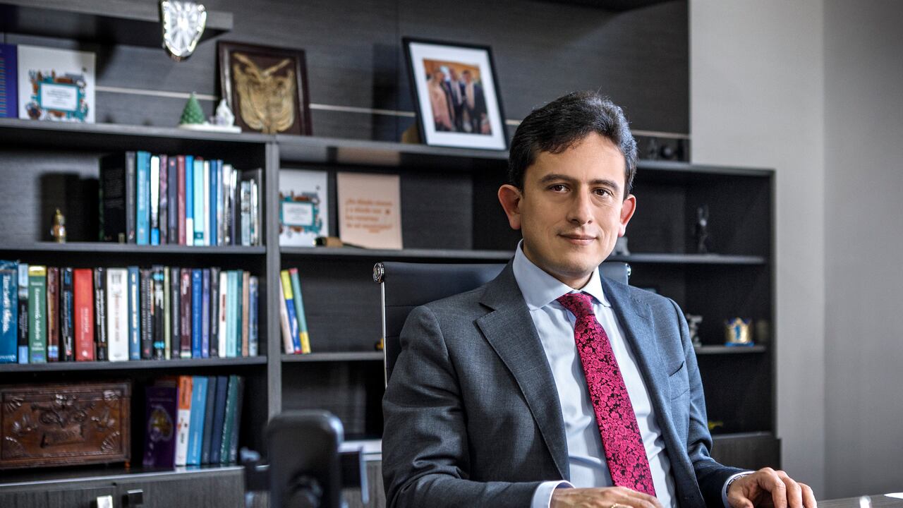 Luis Carlos Reyes. exirector de la DIAN.
Bogotá Diciembre 12 de 2023.
Foto: Juan Carlos Sierra-Revista Semana.