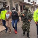 Alias Morocha y alias Huevo fueron capturados en un centro comercial de Cali.