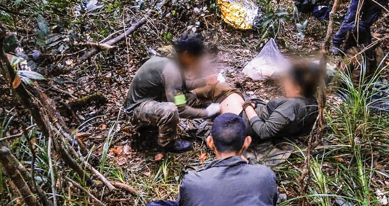 Tras el operativo, dos menores de edad fueron entregados al ICBF para el restablecimiento de sus derechos.