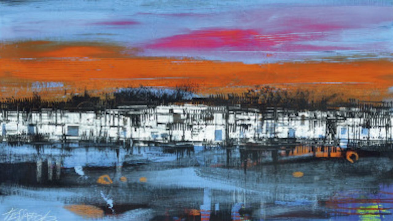 Tramonto # 2, Acrílico Sobre Lienzo, 90 X 93 CM (2007)