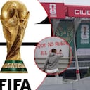 Logo del Mundial 2026 / Estadio Azteca / Protestas en México
