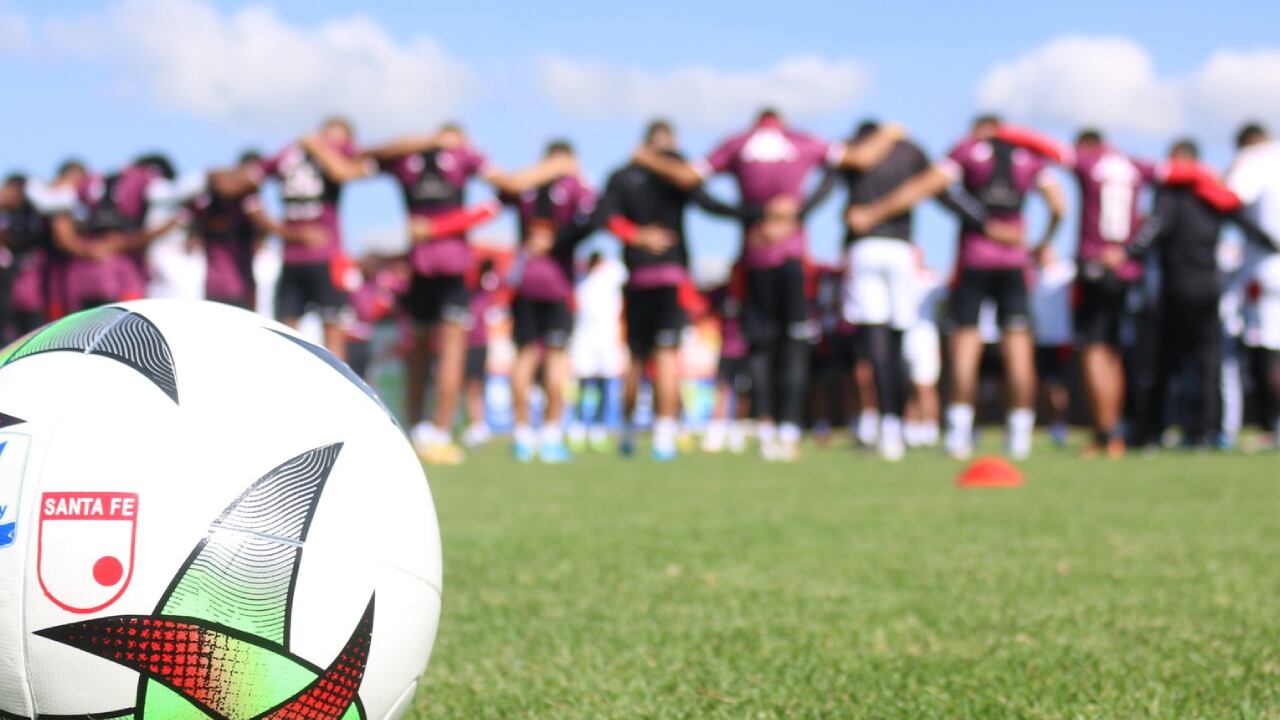 Independiente Santa Fe hace su pretemporada en la sede deportiva de Tenjo