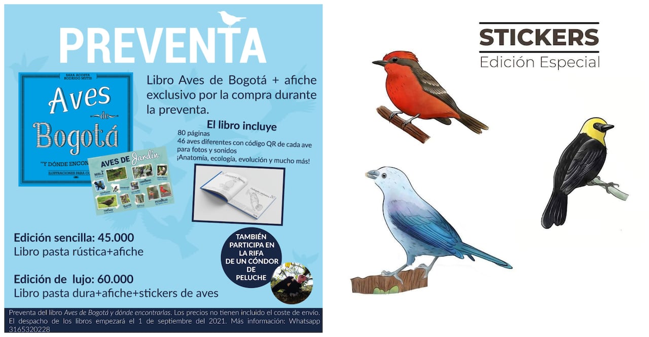 Quienes compren el libro en preventa podrán recibir afiches, stickers y participar en la rifa de un peluche de cóndor andino.