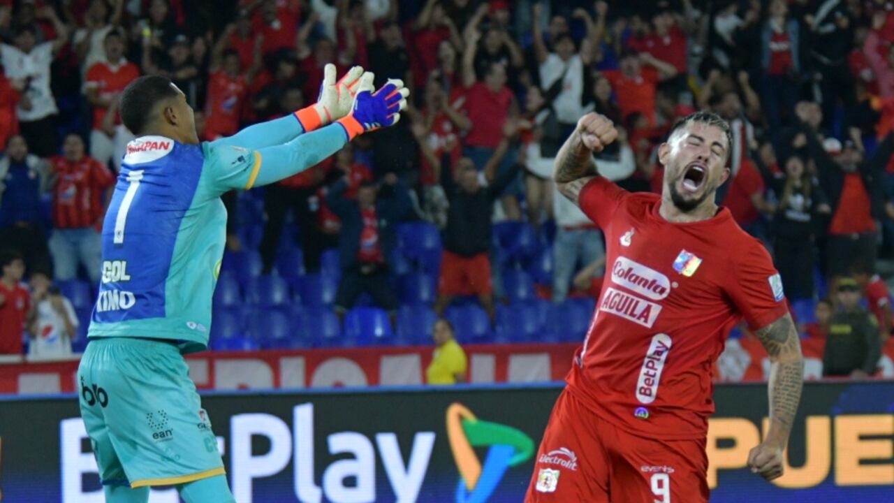 América de Cali rescató un punto sobre el final frente a un duro Fortaleza en el Pascual