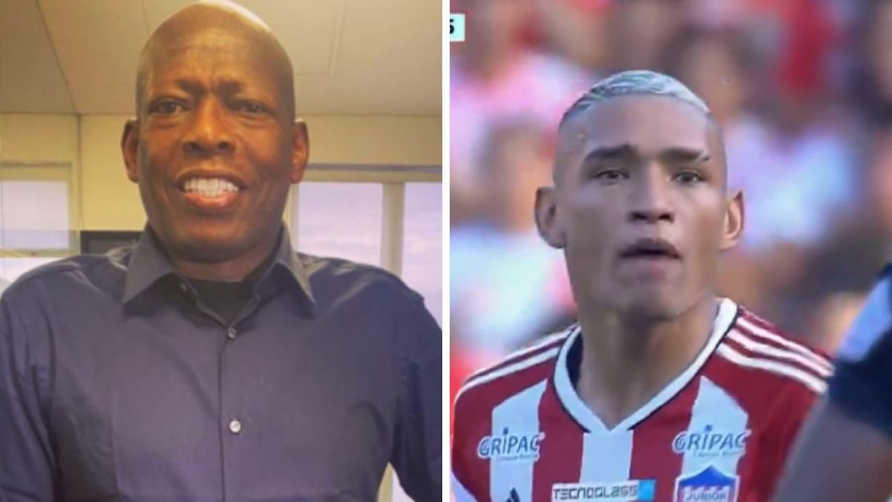 Tino Asprilla reta Jermein Peña.