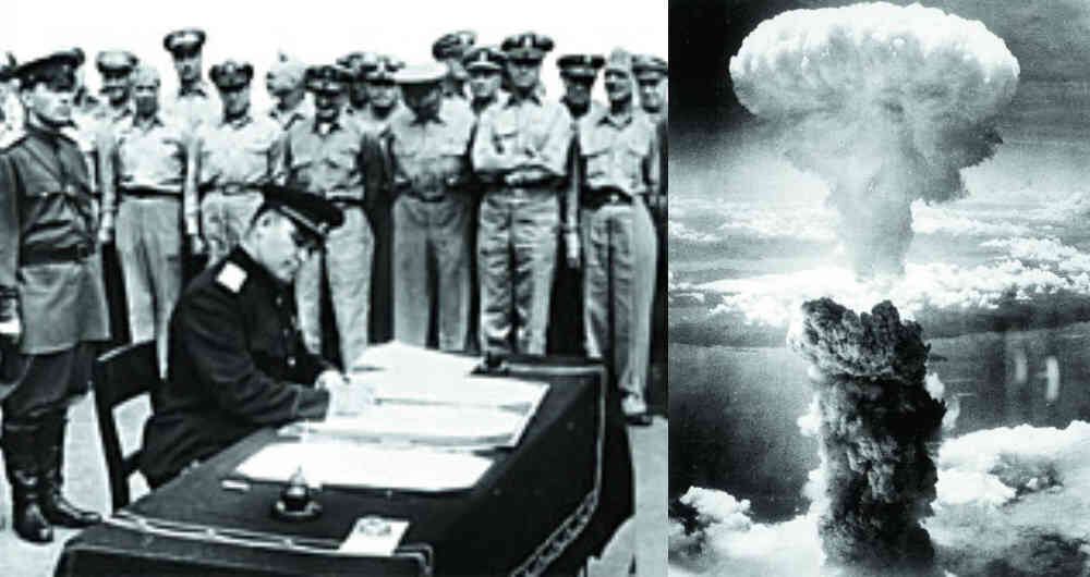 Final de la Segunda Guerra Mundial.