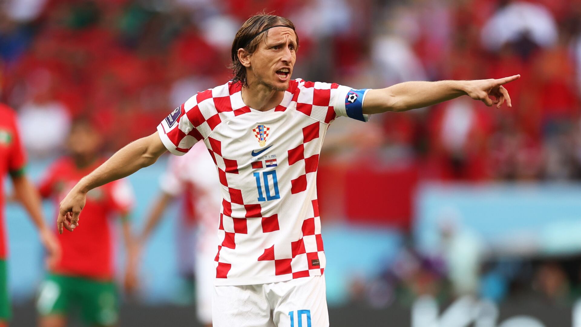 Luka Modric, mediocampista de Croacia.
