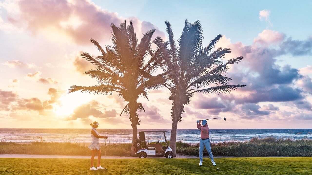 The Palm Beaches es un imán para actividades deportivas. Campos de golf, complejos de tenis y lugares para equitación hacen parte de la oferta.
