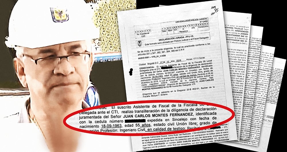 Juan Carlos Montes es amigo de Petro desde el M-19. Trabajó en la Unidad de Mantenimiento Vial en la Alcaldía de Bogotá, y, cuando lo declaró insubsistente, tuvieron diferencias.