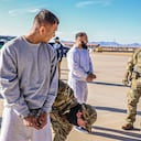 Migrantes en la bahía de Guantánamo