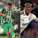 Yeison Guzmán, James Rodríguez y Juan Cuadrado
