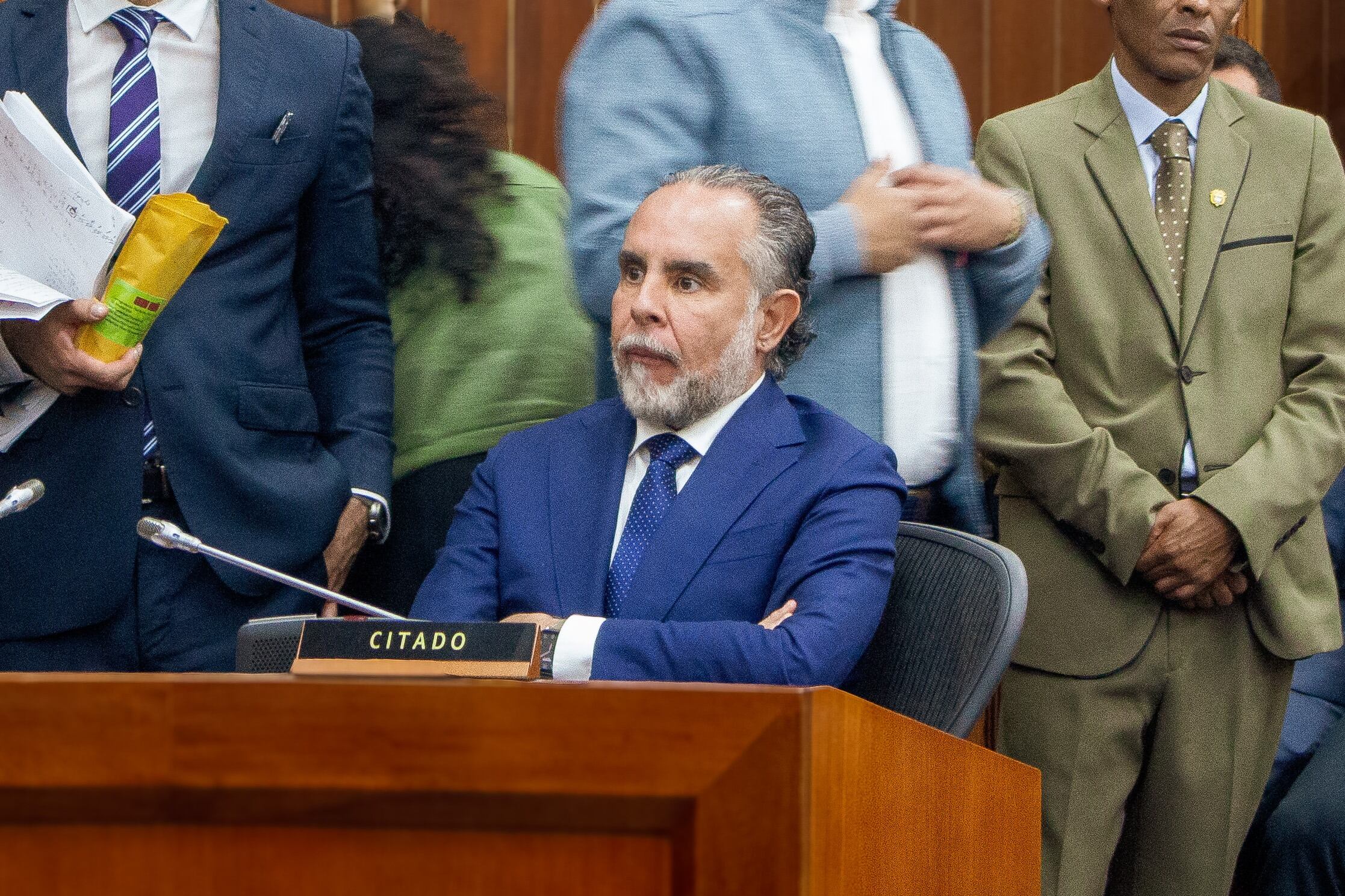 Debate de la reforma laboral en la Comisión Cuarta del Senado.